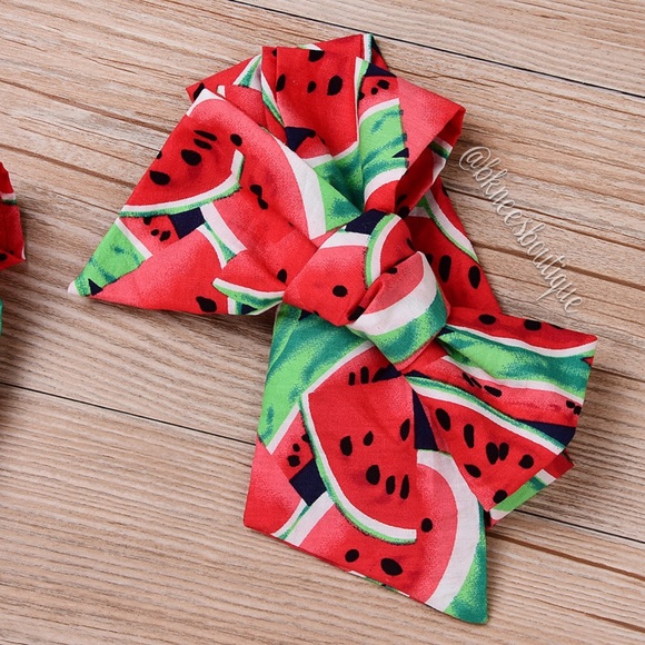 Babygirl Boutique Watermelon 2pc. Matching Set - Picture 5 of 5